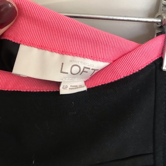 Ann Taylor loft black work skirt - Picture 2 of 2